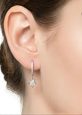 Créoles étoile strass femme GABY